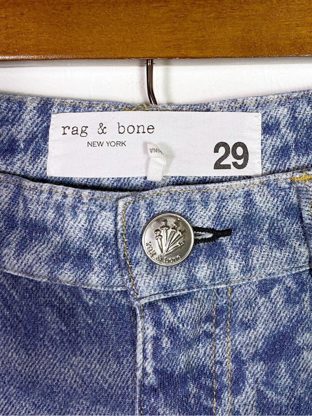 Rag & Bone Miramar Sofie Wide Leg Pant Jeans Minetta - Picture 6 of 7